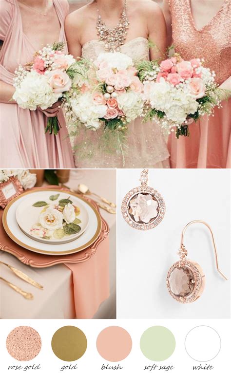 What Colors Pair With Gold Wedding Colors