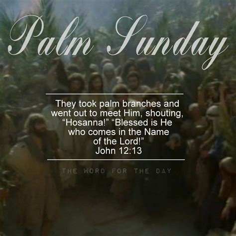 what date is palm sunday