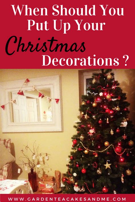 what date should you put your christmas decorations up