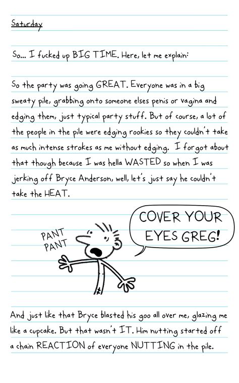 What Did Greg Do When Rowley Spent The Night