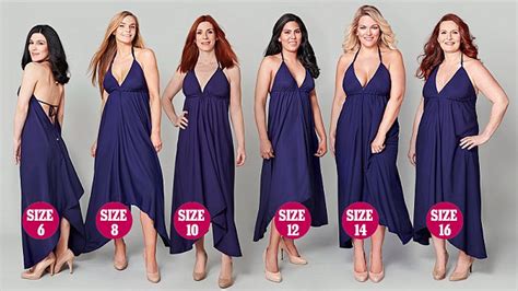 what does a size six woman look like