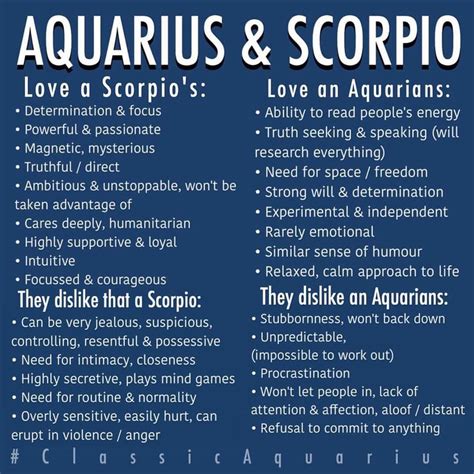 what does an aquarius man like about a scorpio woman