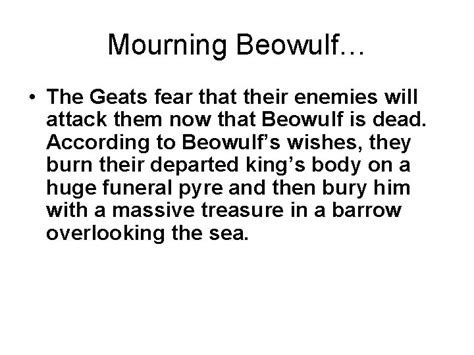 What Does Beowulf Ask Of Hrothgar