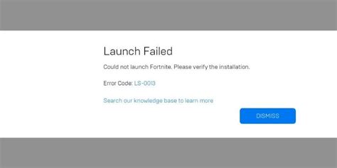 What Does Error Code Ls 0013 On Epic Games Mean