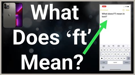 What Does Ft Mean