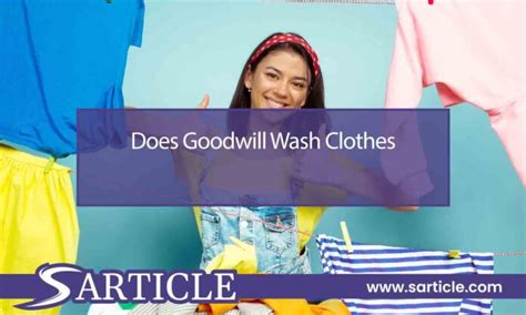 what does goodwill spray/douse/wash their clothes with