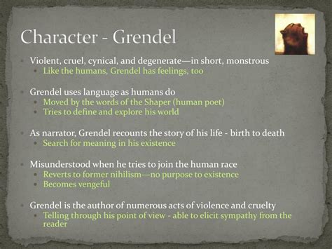 What Does Grendel Symbolize