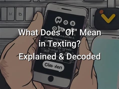 what does how mean in texting