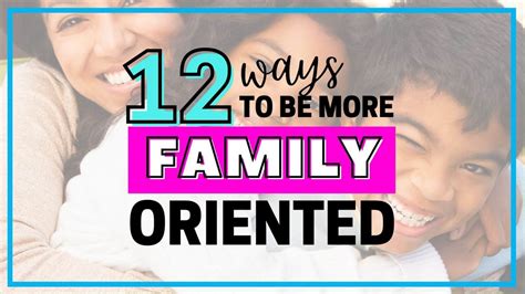 what does it mean to be family oriented quotes