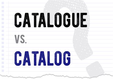 What Does It Mean To Catalogue Something