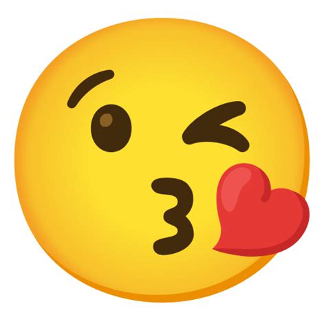 what does kissing lips emoji mean