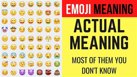 what does mean in texting emoji