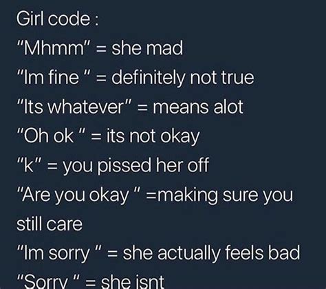 what does ok mean in girl code
