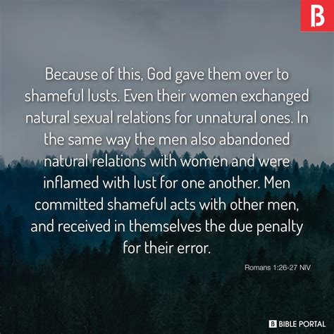 what does scripture teach gay and lesbians