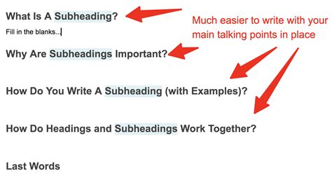 What Does Sub Heading Mean What Is A Headings And Subheadings Ks2 - Headings And Subheadings Ks2