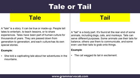 What Does Tale Mean