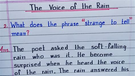 What Does The Phrase Strange To Tell Mean