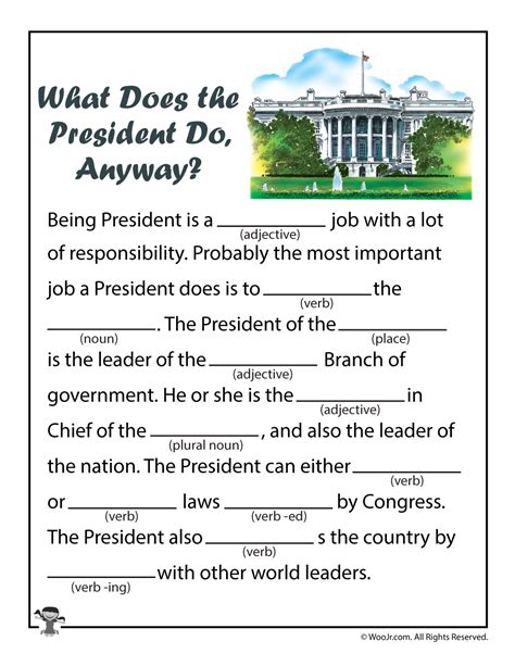 What Does The President Do Activity Pack Teach Learning The Presidents Worksheet - Learning The Presidents Worksheet