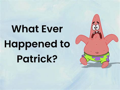 what happened to patrick s dinosaurs