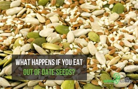 what happens if you eat out of date seeds