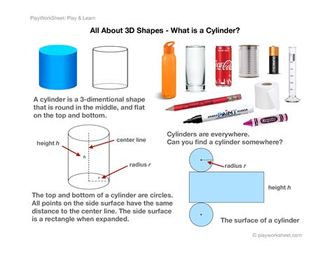 What Is A 3d Shapes Cylinder Twinkl Teaching Attributes Of A Cylinder - Attributes Of A Cylinder