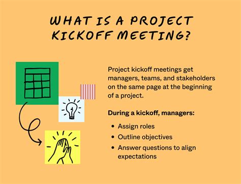 what is a kick-off meeting meaning