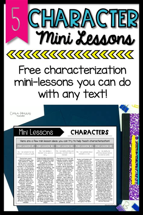 what is a mini lessons on character