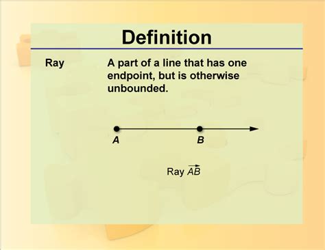 What Is A Ray In Math The Smarter Rays In Math - Rays In Math