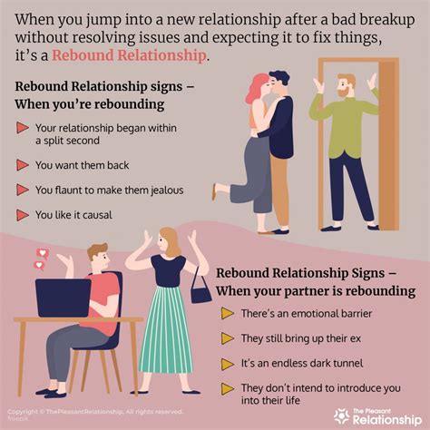 what is a rebound relationship signs