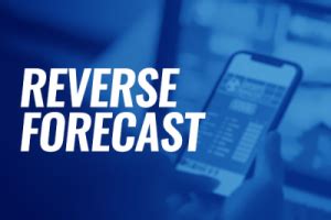 what is a reverse forecast