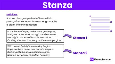What Is A Stanza