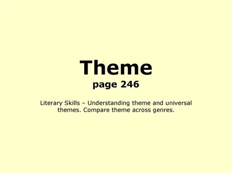 What Is A Theme Of To Kill A Mockingbird