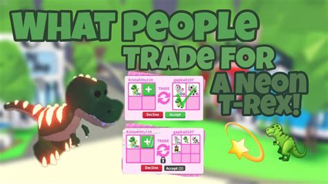 What Is A Trex Worth In Adopt Me