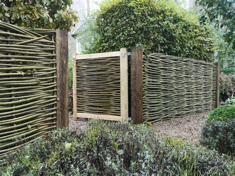 What Is A Woven Fence With Pictures Home Woven Fencing - Woven Fencing