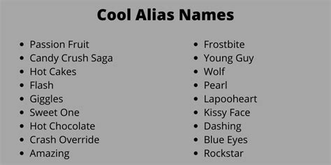 what is alias name