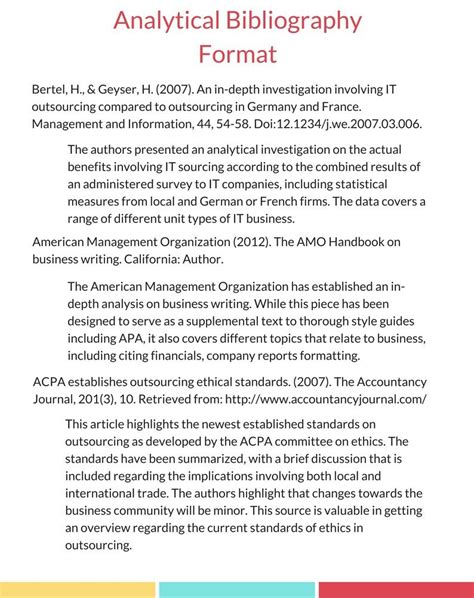 what is an annotated biography