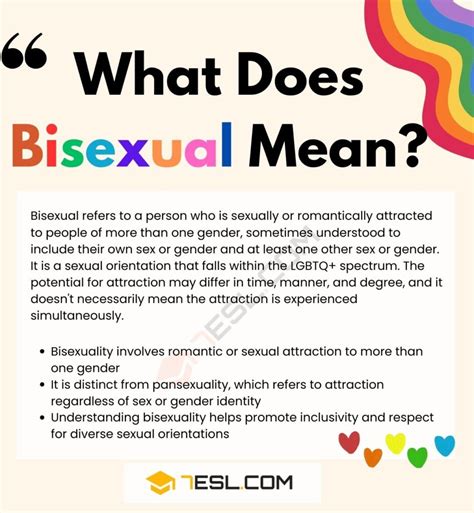 what is an example of bisexual