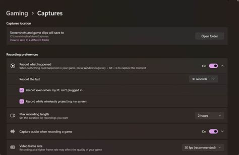 What Is Background Recording Game Bar