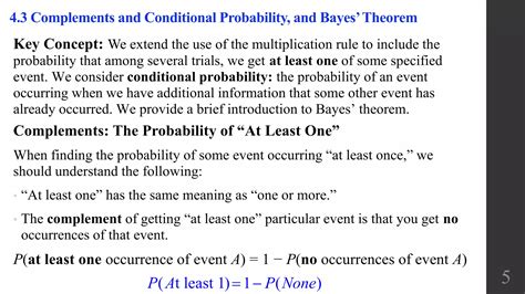 What Is Complement Of Conditional Probability