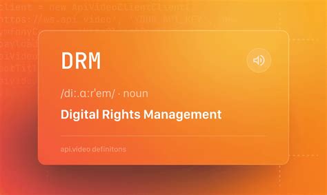 What Is Drm Mean