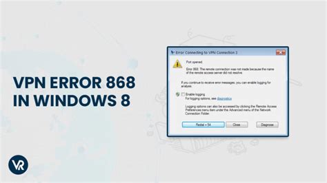 what is error 868 vpn