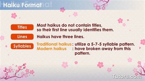 what is haiku format