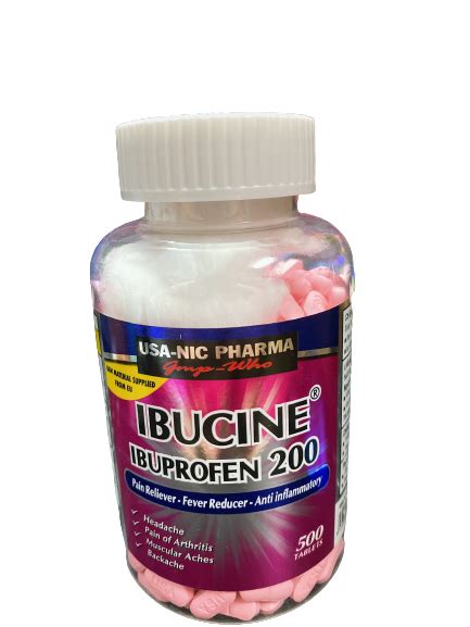 what is ibucine tablet for