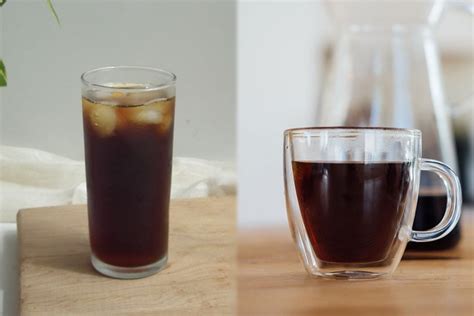 what is lip iced tea vs coffee