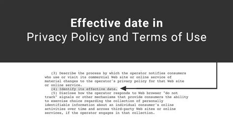 what is policy effective date