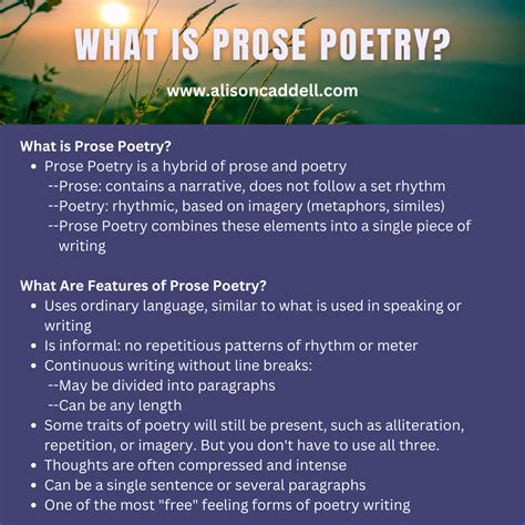 What Is Prose