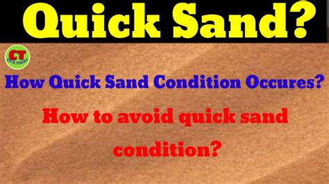 What Is Quicksand Scientific American Quicksand Science - Quicksand Science