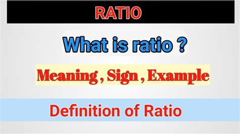 What Is Ratio Definition And 1000 Discussions Physics Ratio In Science - Ratio In Science