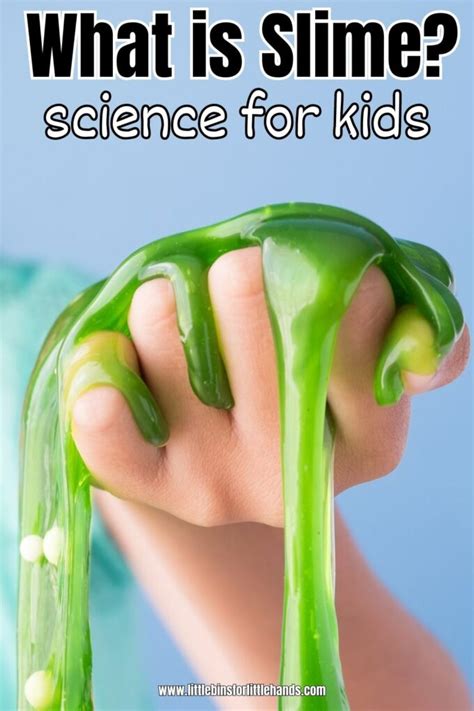 What Is Slime A Liquid Or Solid Little Slime Science Experiment - Slime Science Experiment
