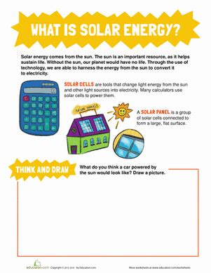 What Is Solar Energy Worksheet Education Com Solar Energy Worksheet - Solar Energy Worksheet
